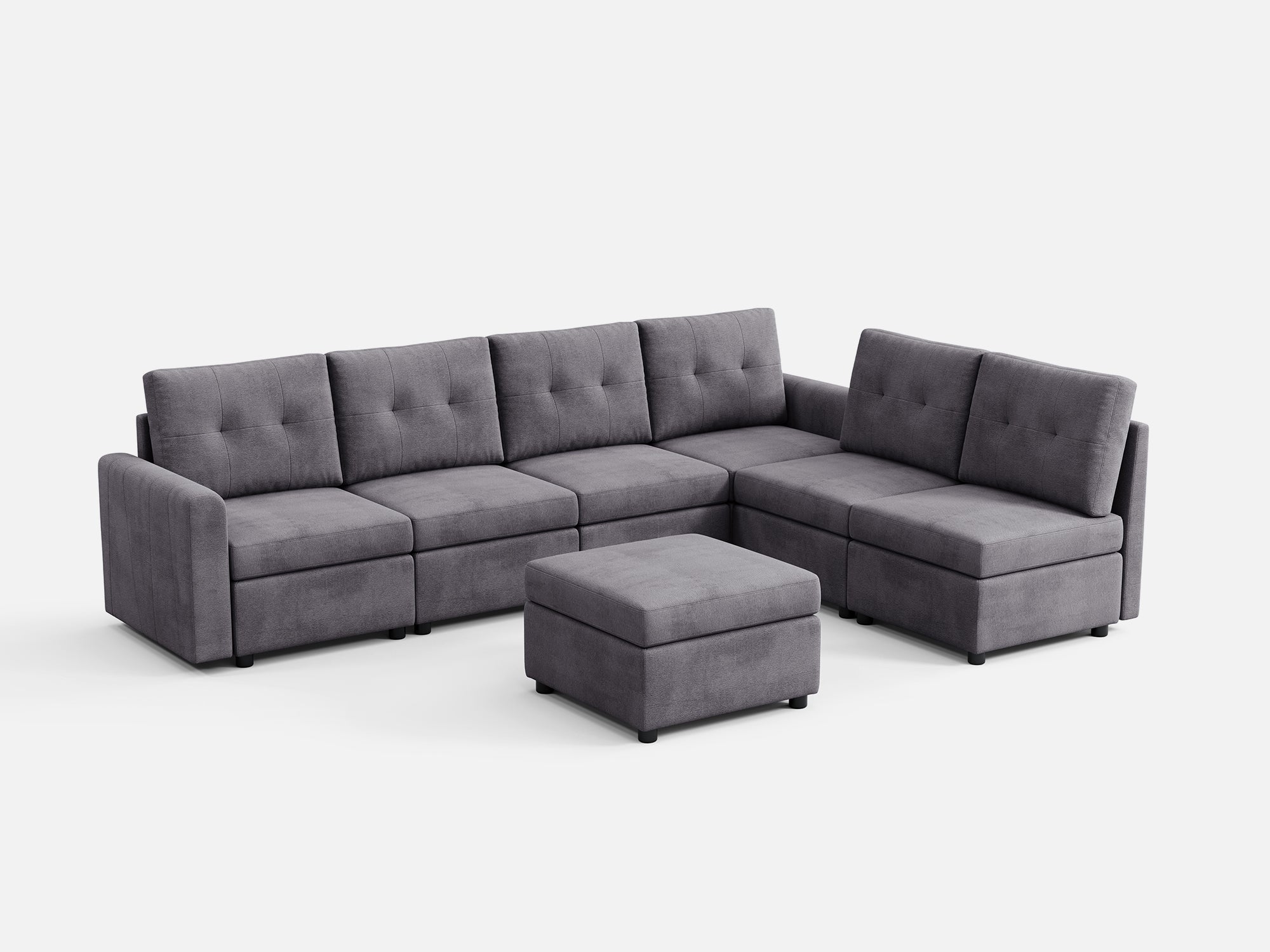 RUBIK III 6 Seats with Ottoman