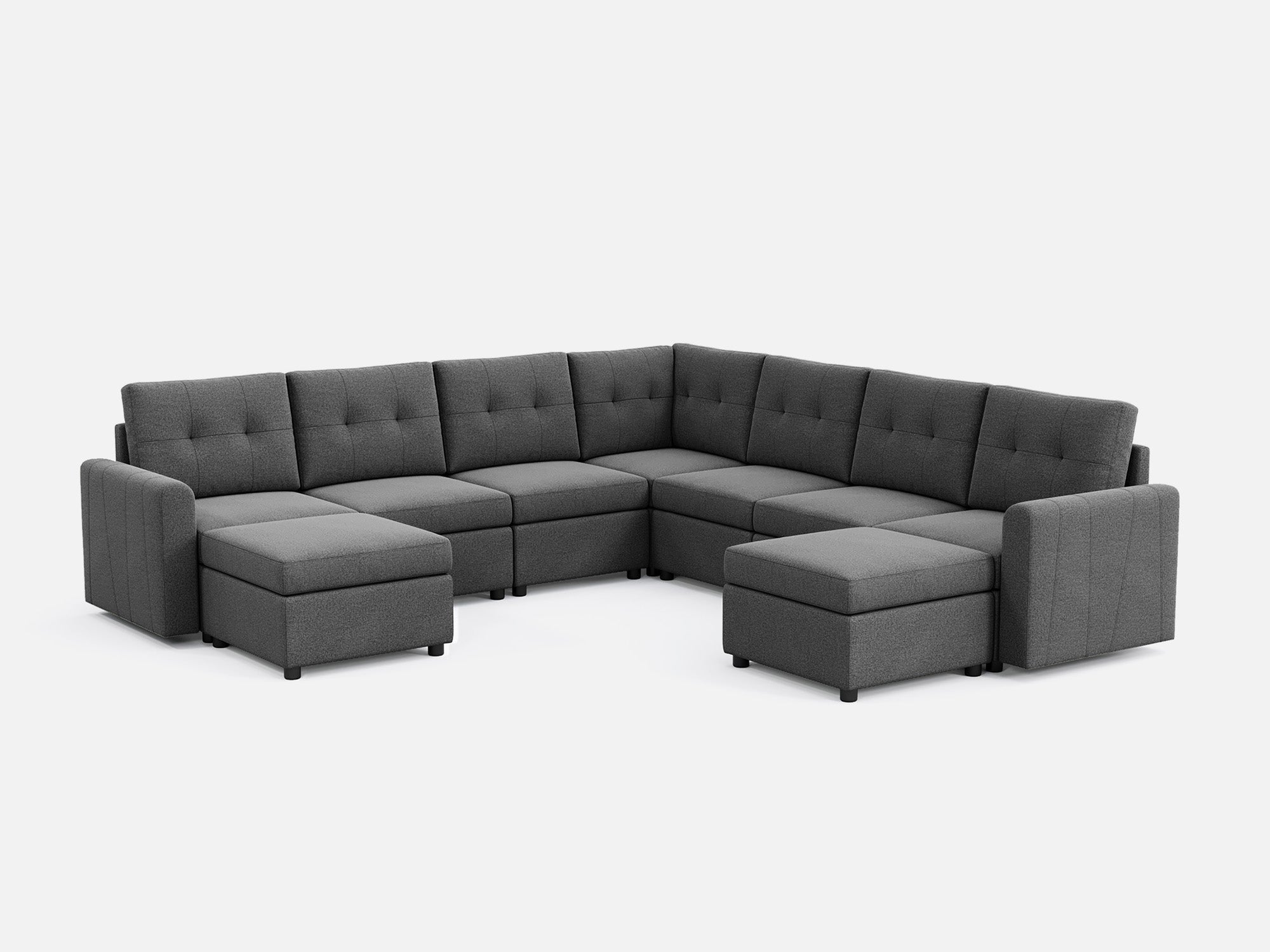 RUBIK III 6 Seats with Corner & 2 Ottomans