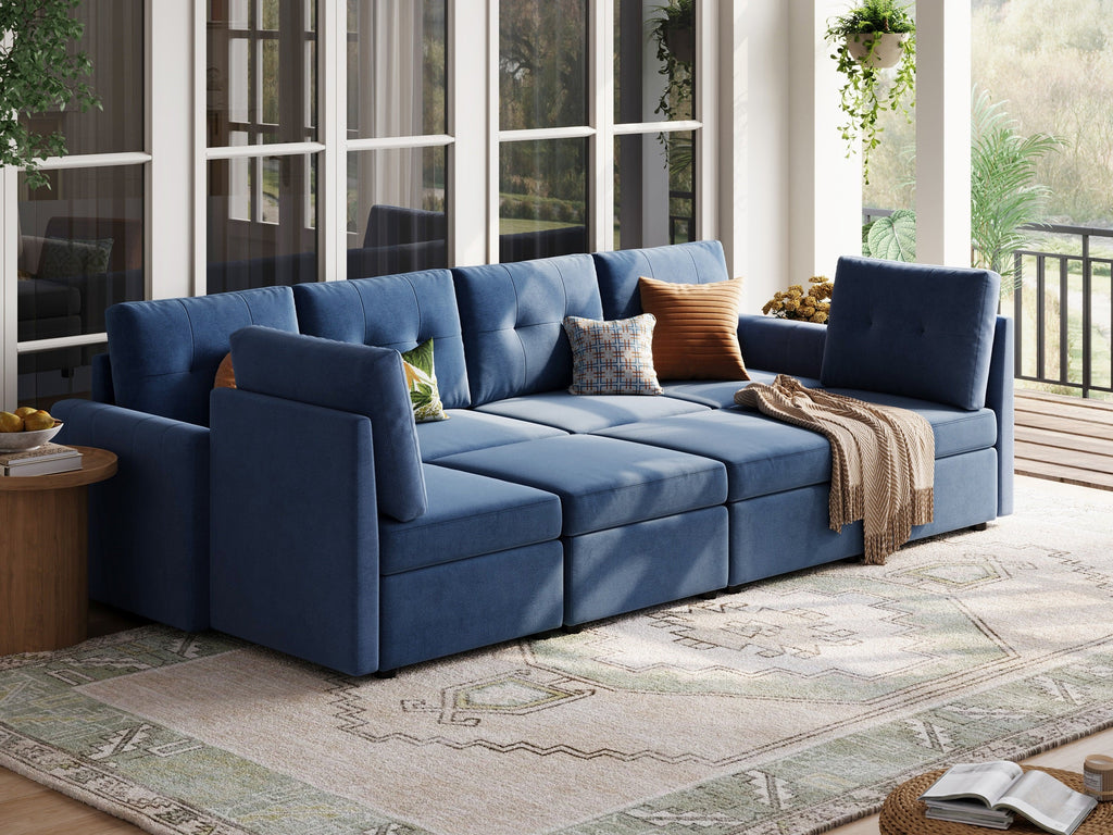 RUBIK III  6 Seats with 2 Ottomans