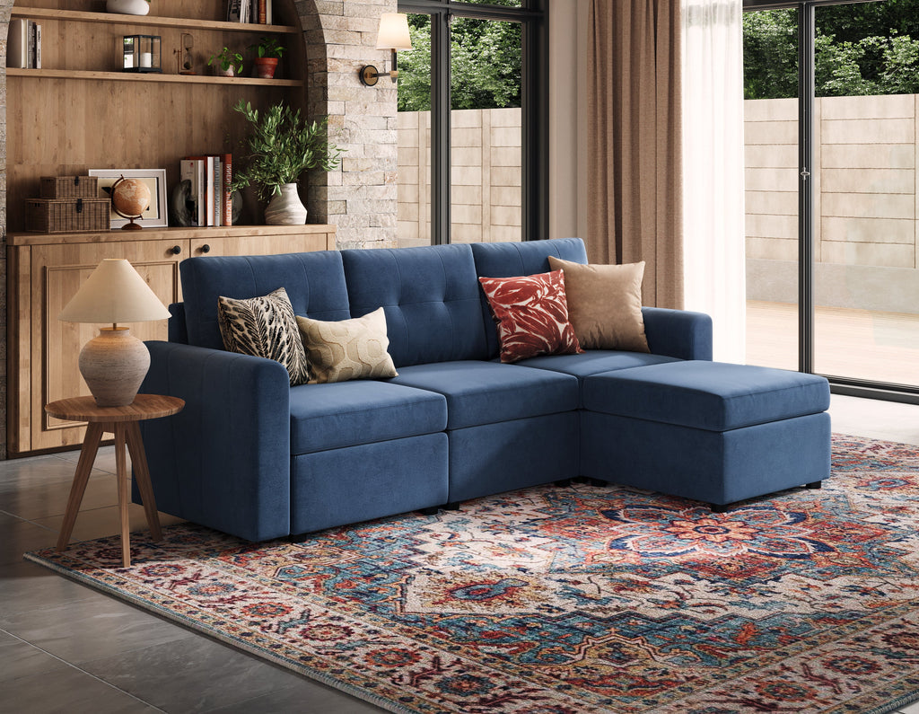 RUBIK III 3 Seats with Ottoman