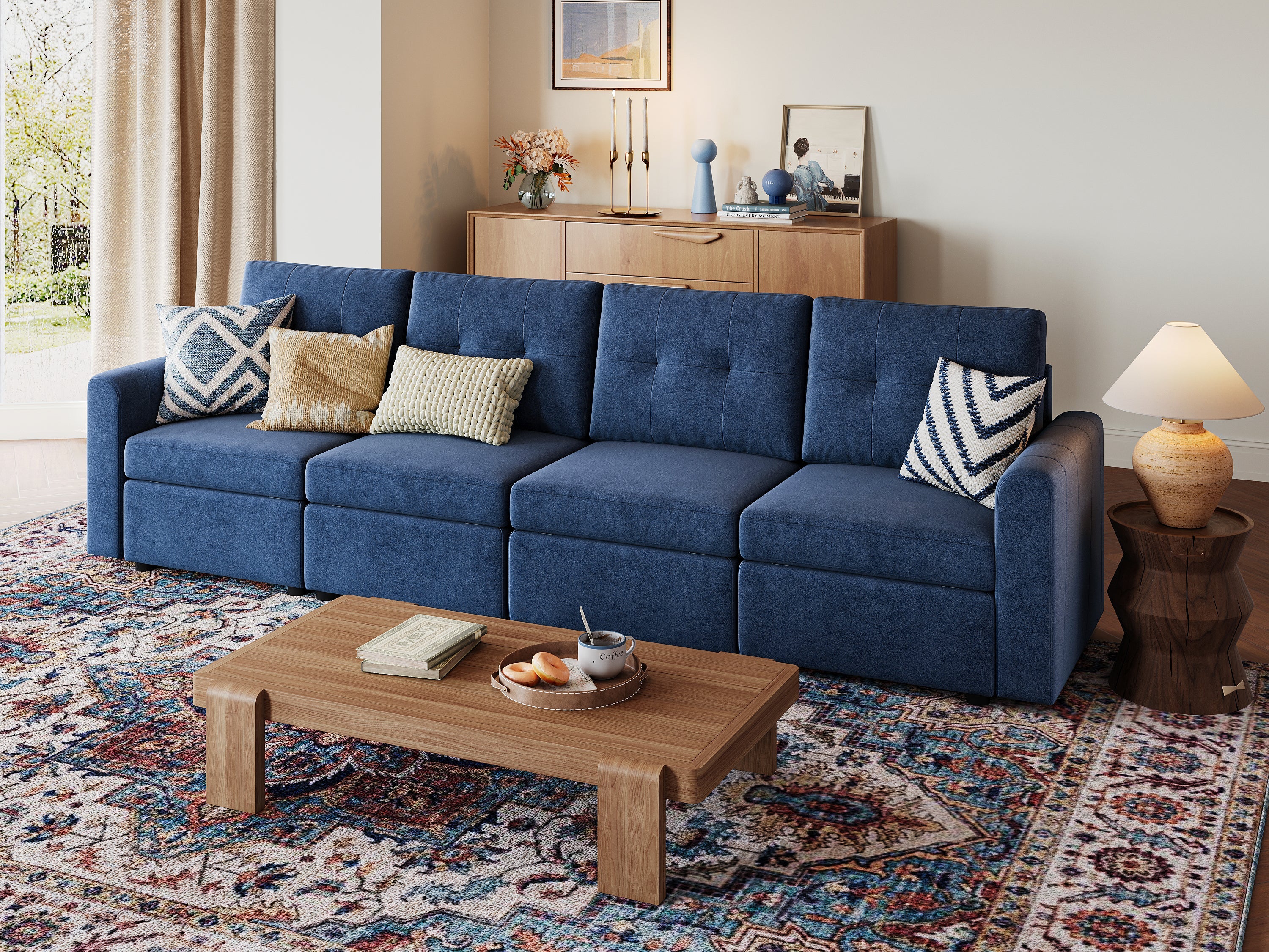 RUBIK III 4 Seats Sofa