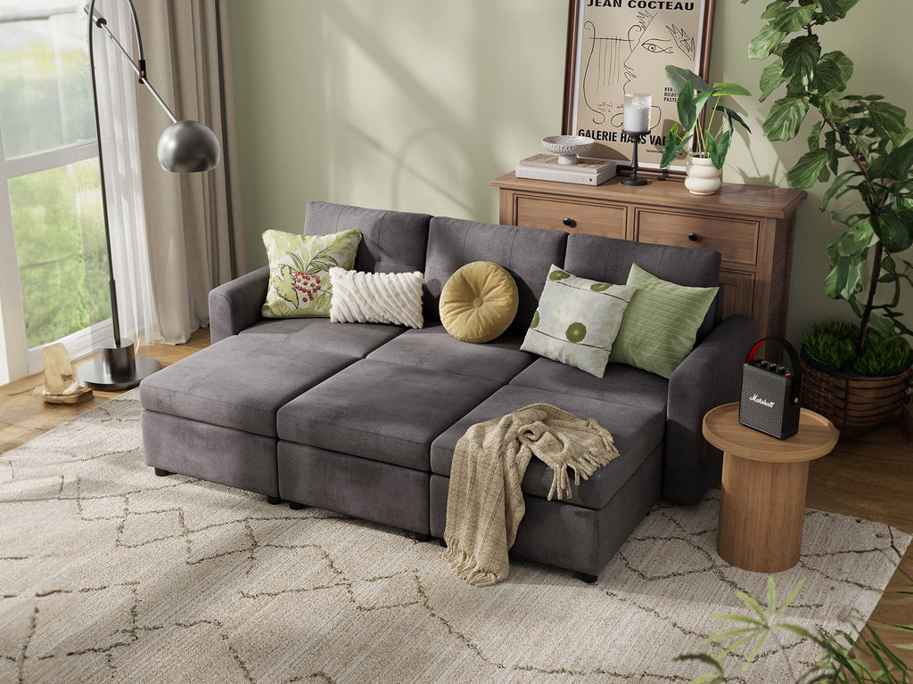 RUBIK III 3 Seats with 3 Ottomans