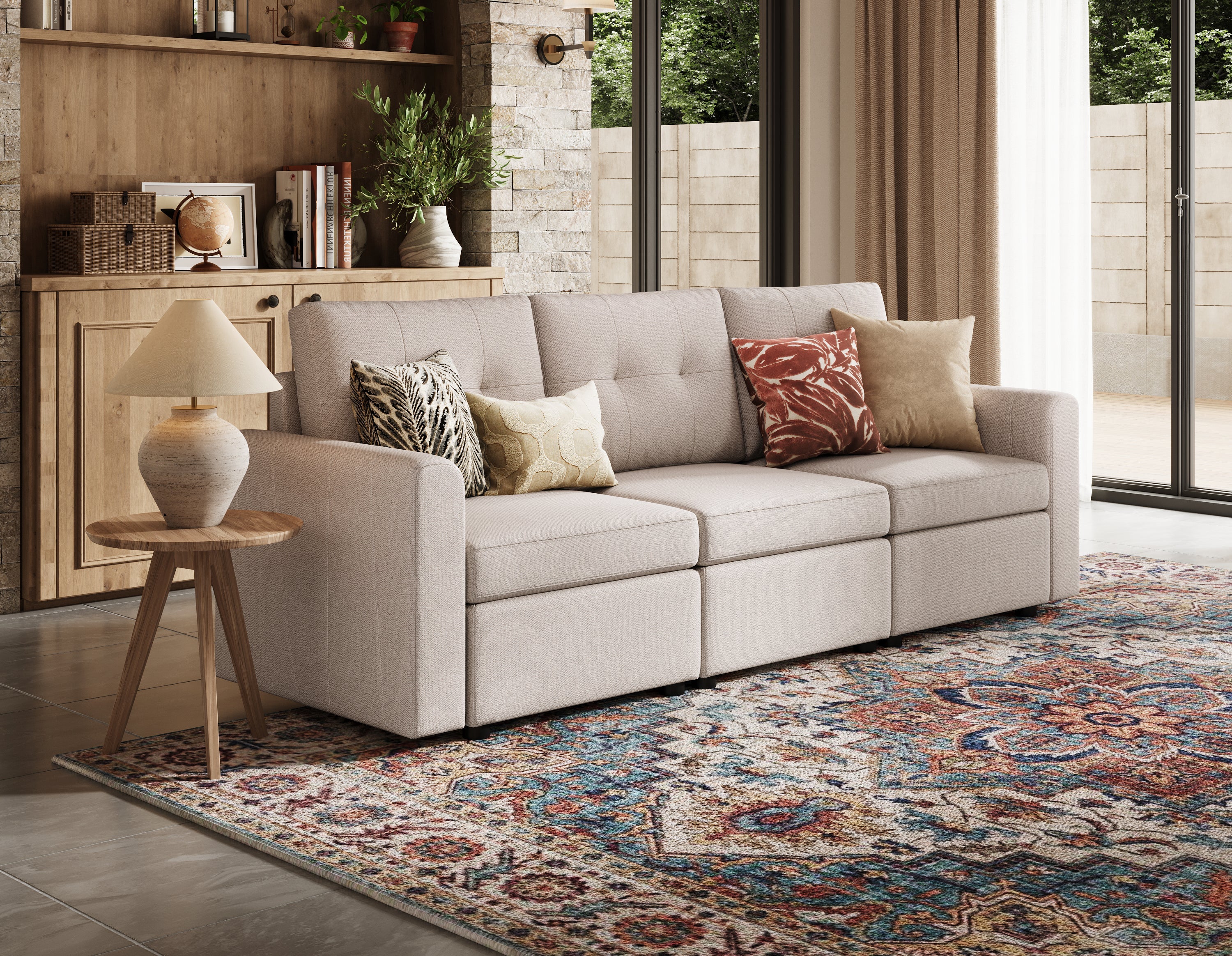 RUBIK III 3 Seats Sofa