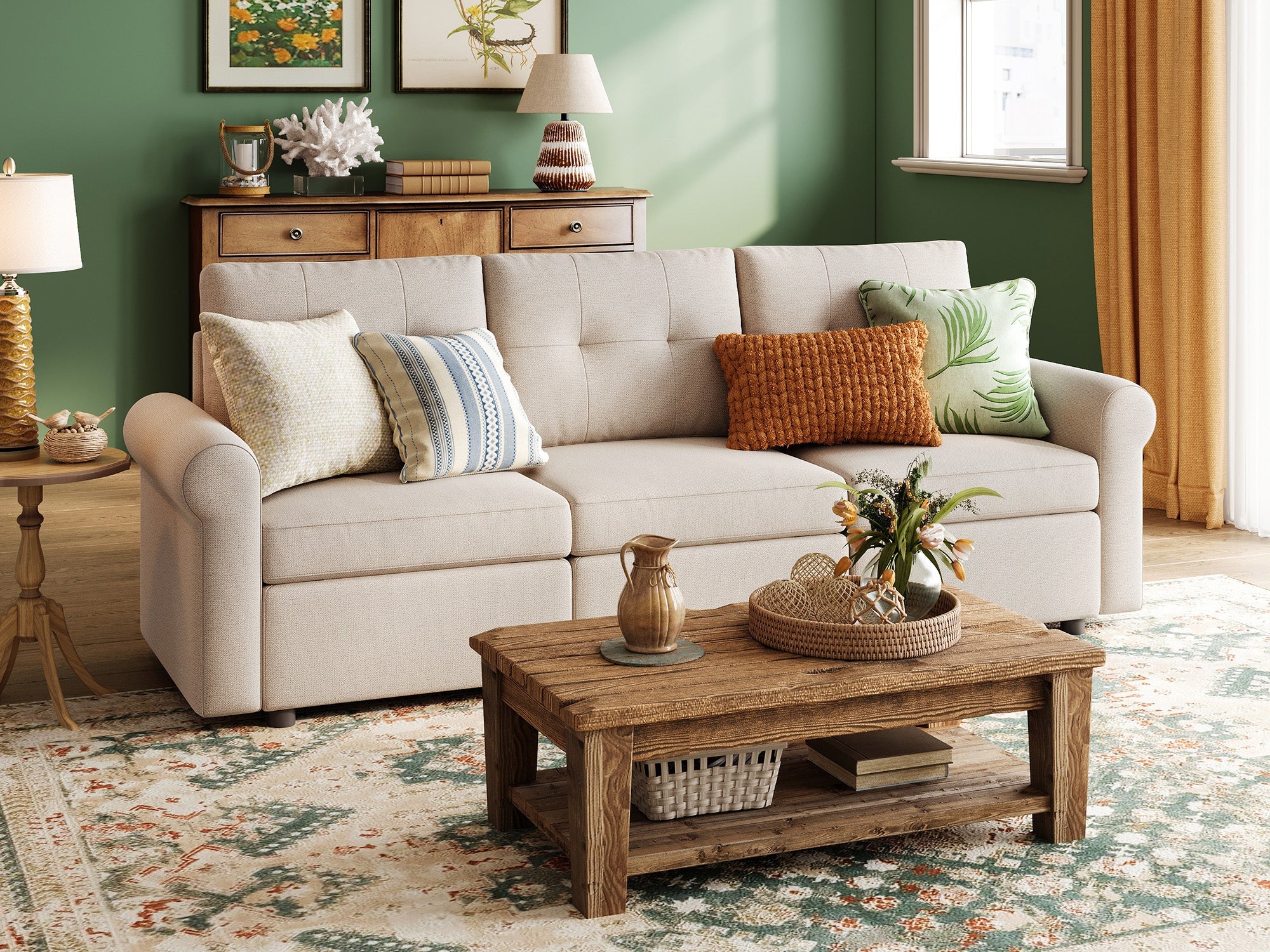 RUBIK III 3 Seats Sofa