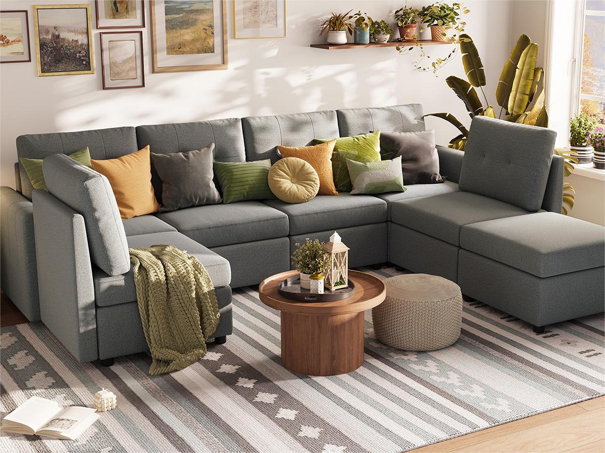 RUBIK III 6 Seats with Ottoman