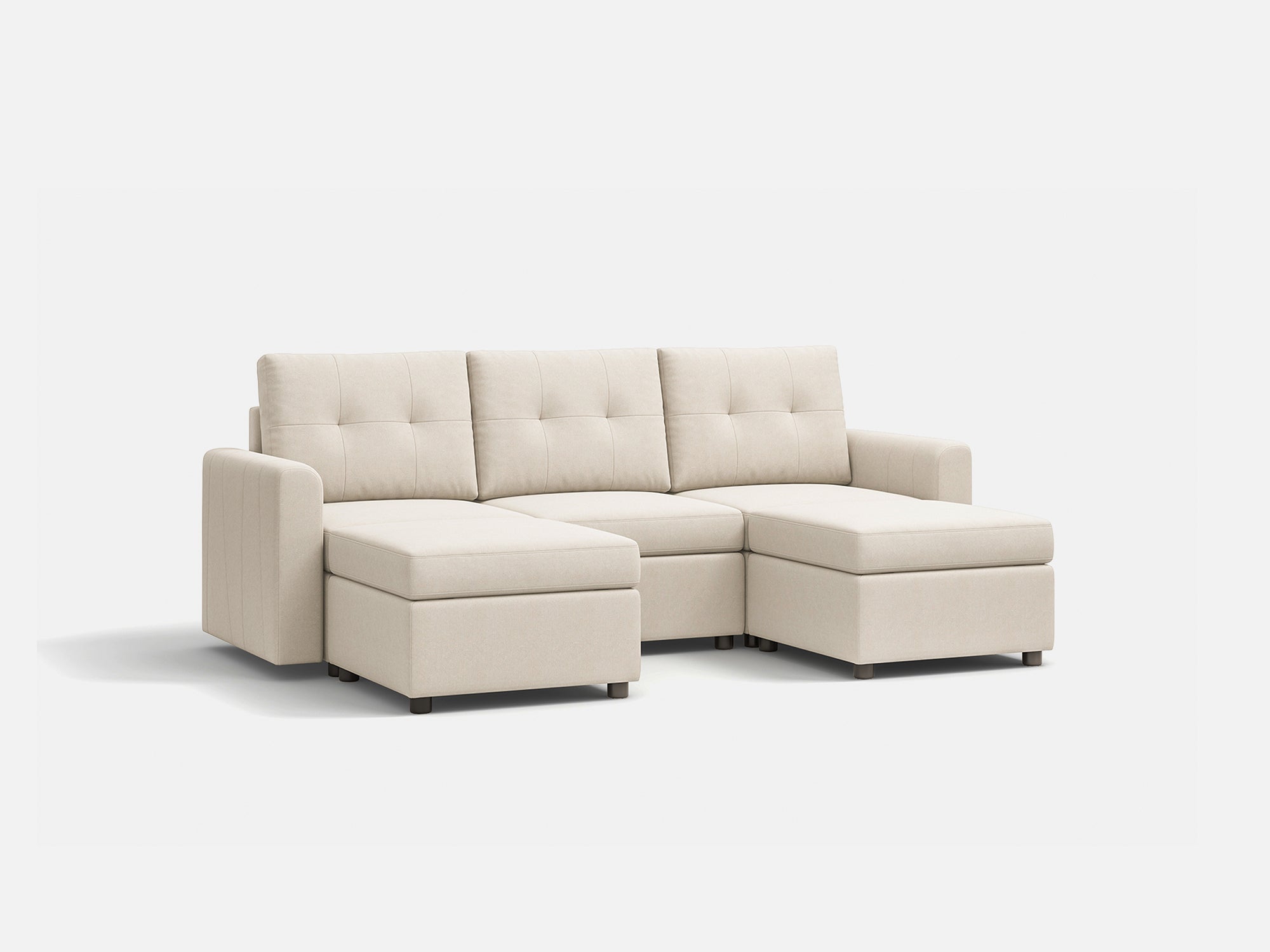 RUBIK III 3 Seats with 2 Ottomans