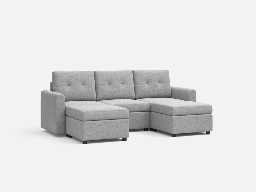 RUBIK III 3 Seats with 2 Ottomans