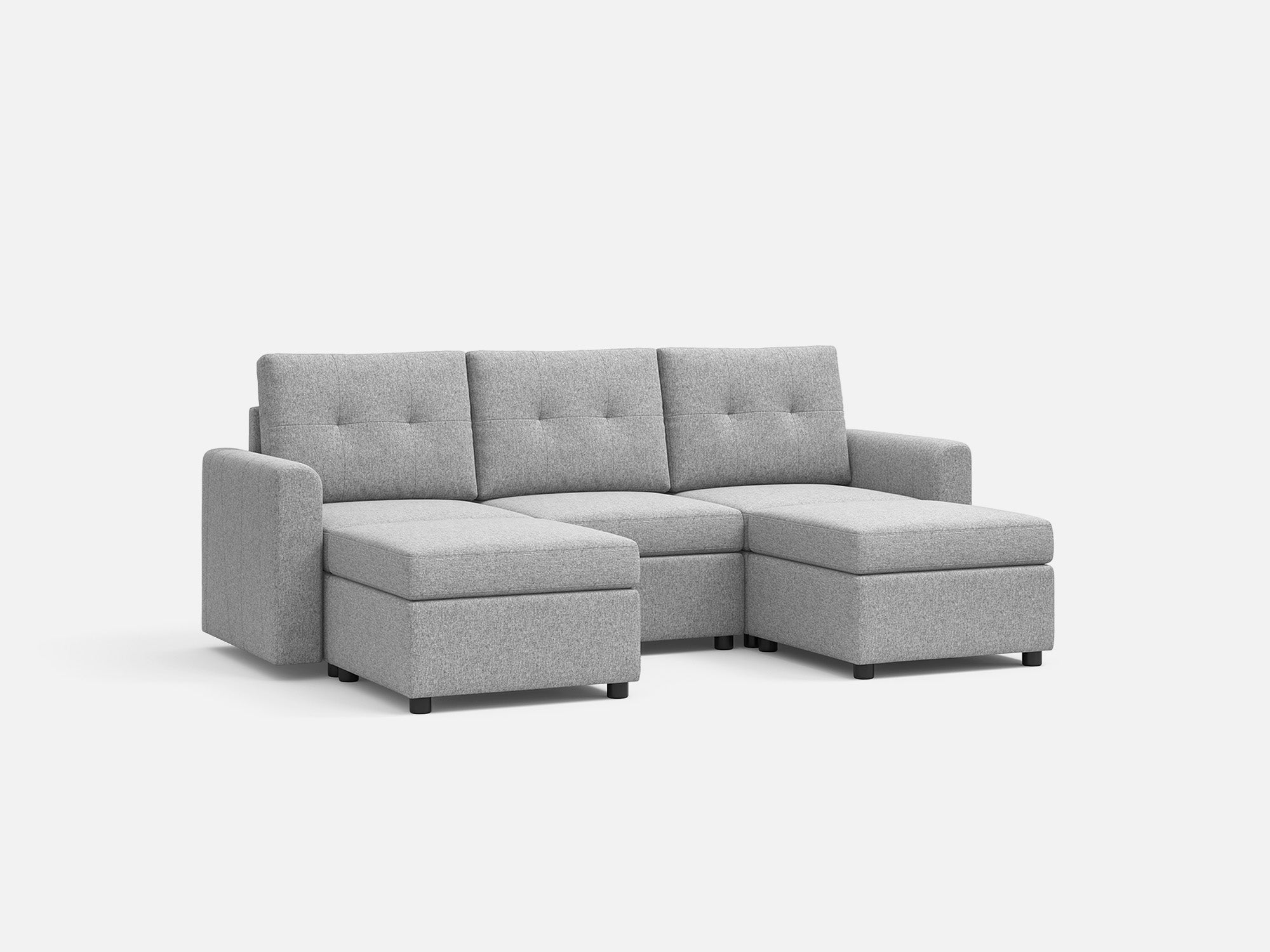 RUBIK III 3 Seats with 2 Ottomans