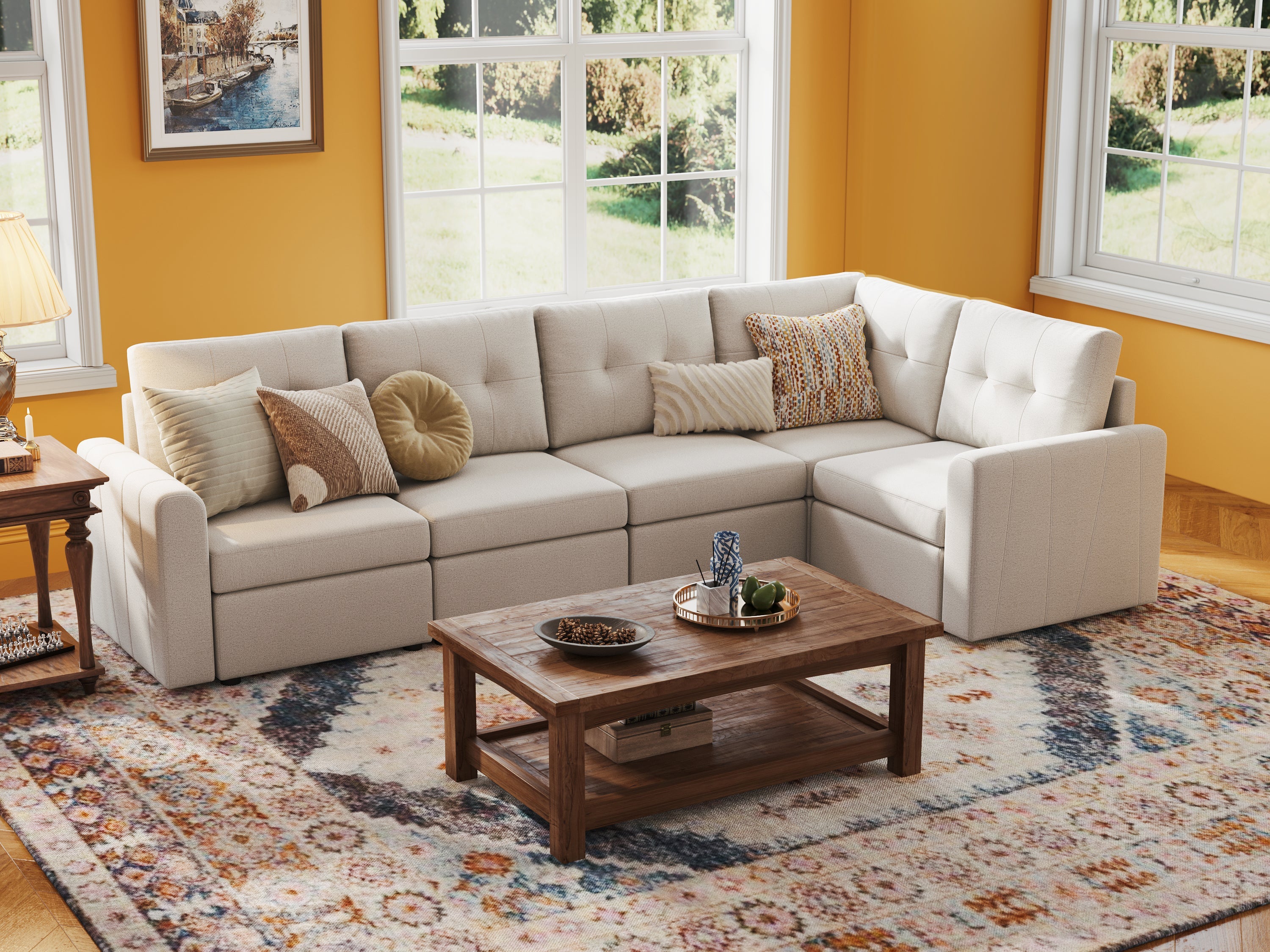 RUBIK III 4 Seats with Corner