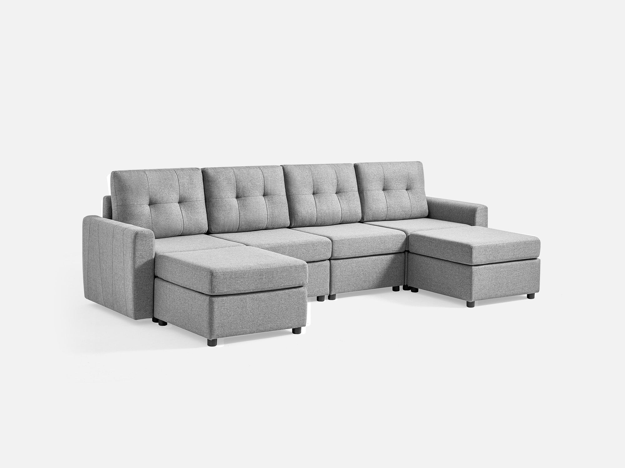 RUBIK III 4 Seats with 2 Ottomans