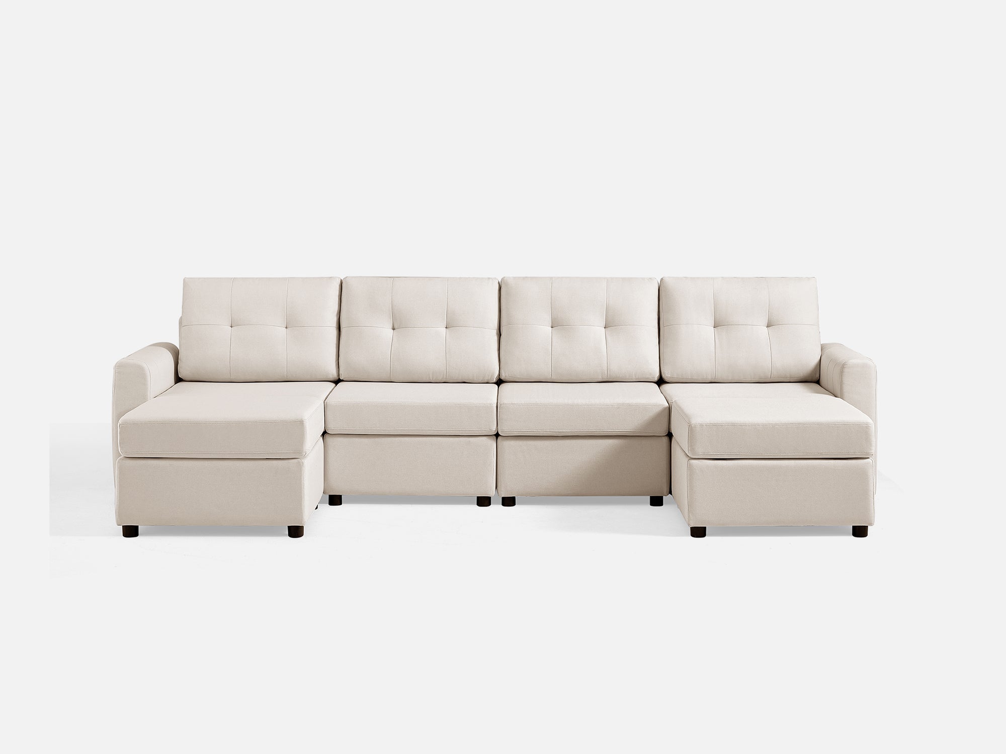 RUBIK III 4 Seats with 2 Ottomans