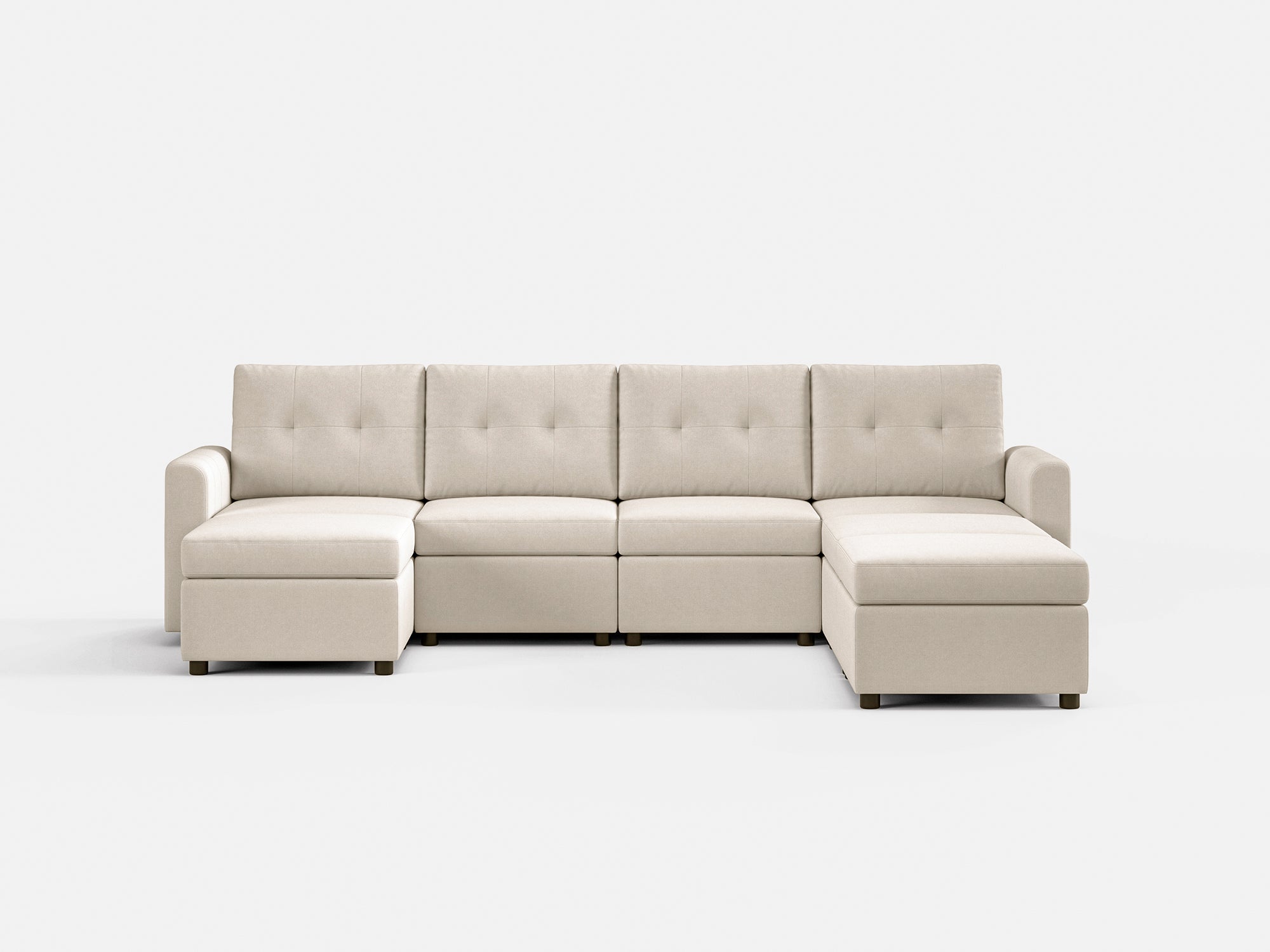 RUBIK III 4 Seats with 3 Ottomans