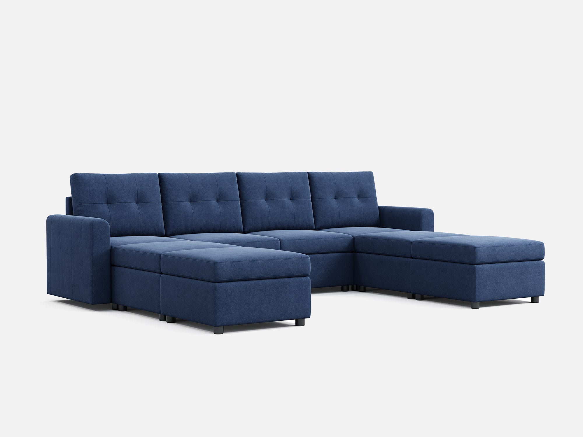 RUBIK III 4 Seats with 4 Ottomans