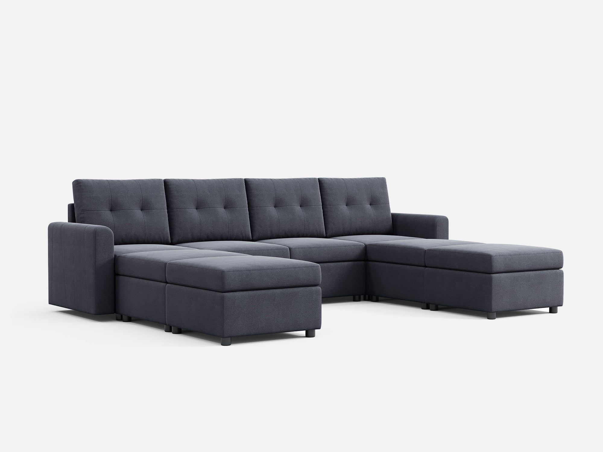 RUBIK III 4 Seats with 4 Ottomans