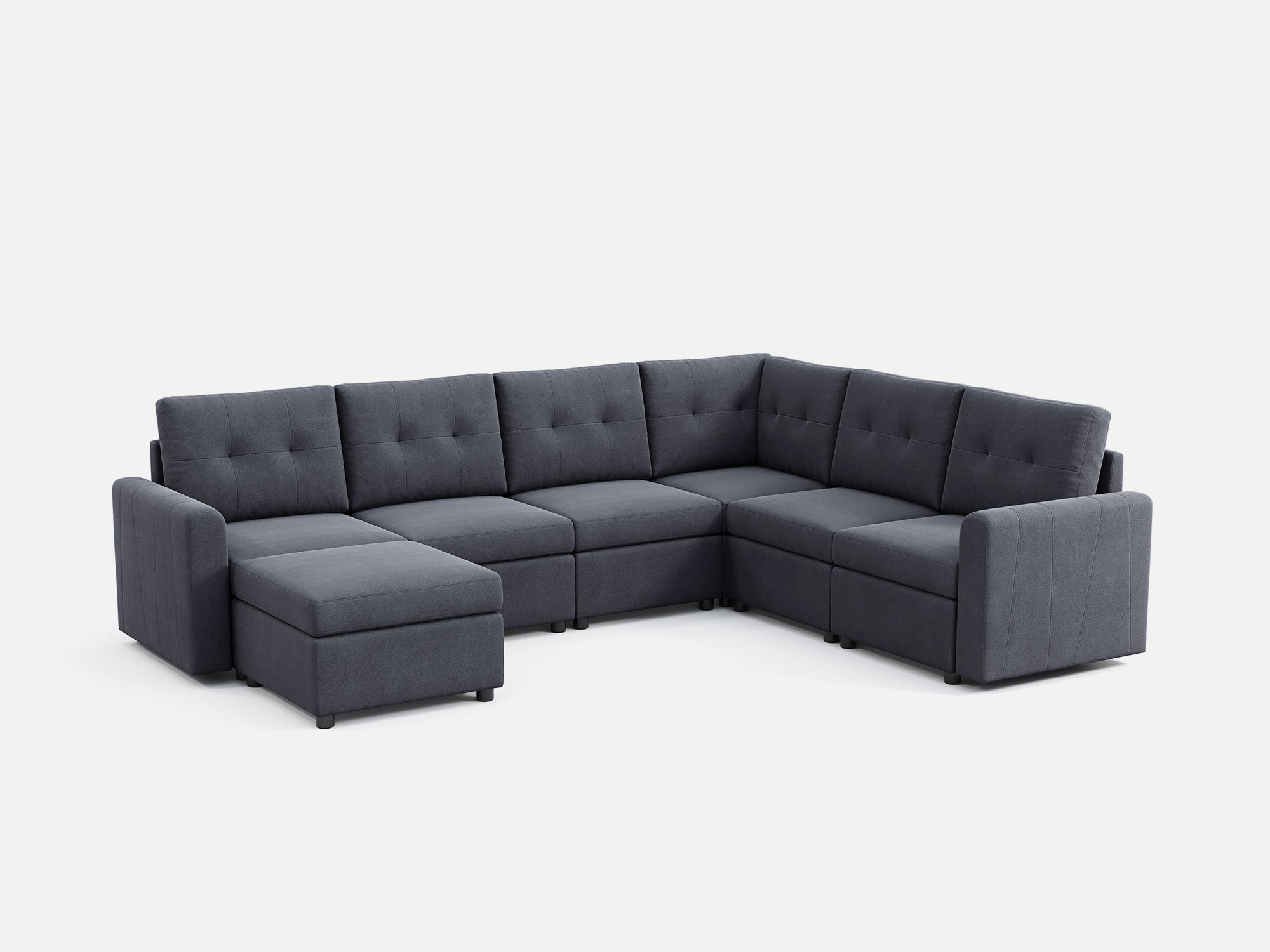 RUBIK III 5 Seats with Corner & Ottoman