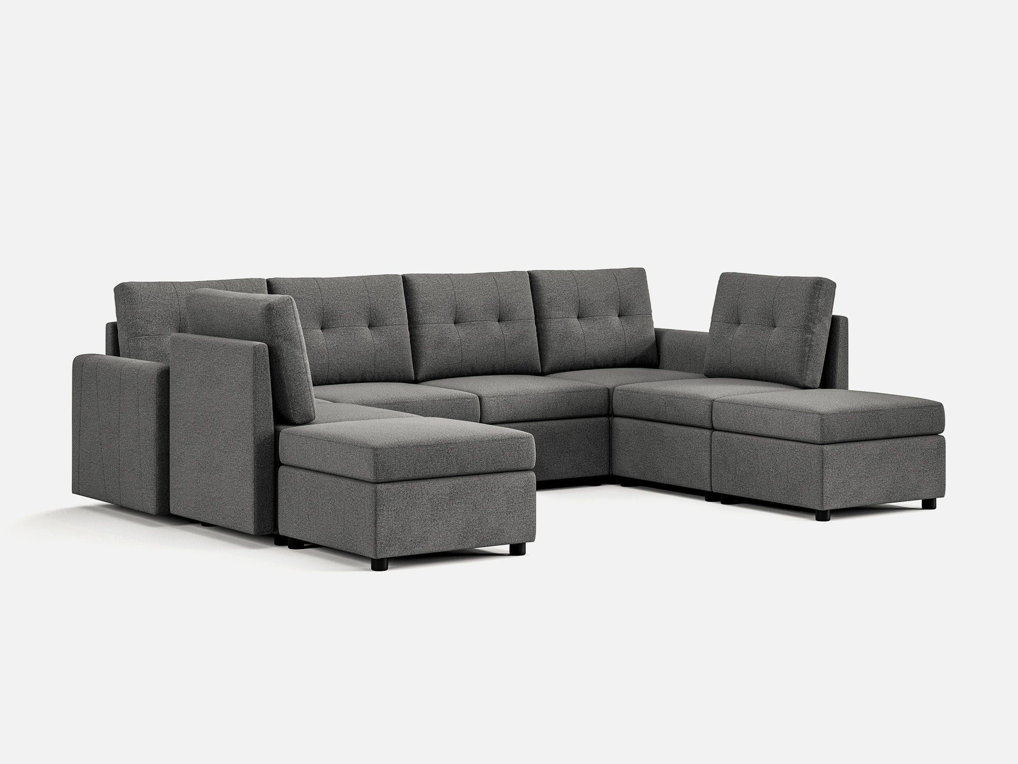 RUBIK III  6 Seats with 2 Ottomans