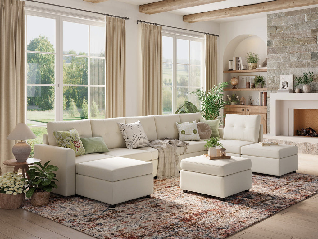 RUBIK III  6 Seats With 3 Ottomans