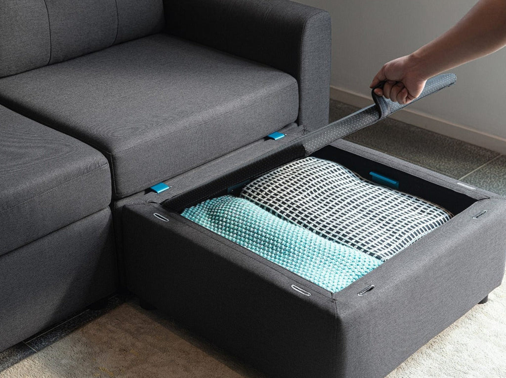 RUBIK III  6 Seats with 2 Ottomans